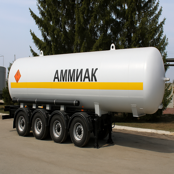 Цистерна для аммиака Аммиаковоз - полуприцеп